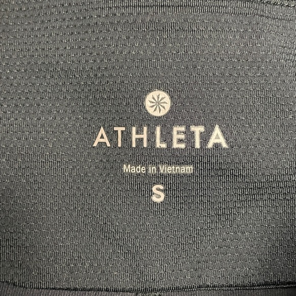 Athleta Contender 2-in-1 Skirt Leggings Black Capri Modest size Small - Picture 2 of 3